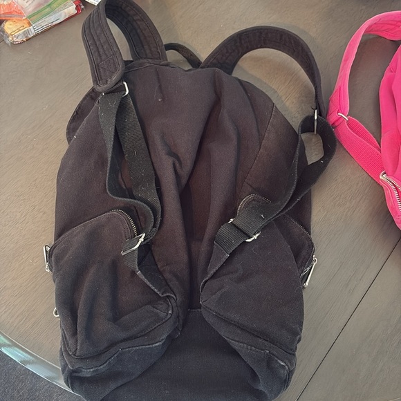 2 ‘Pink’ Victoria’s Secret canvas backpacks - Picture 3 of 11